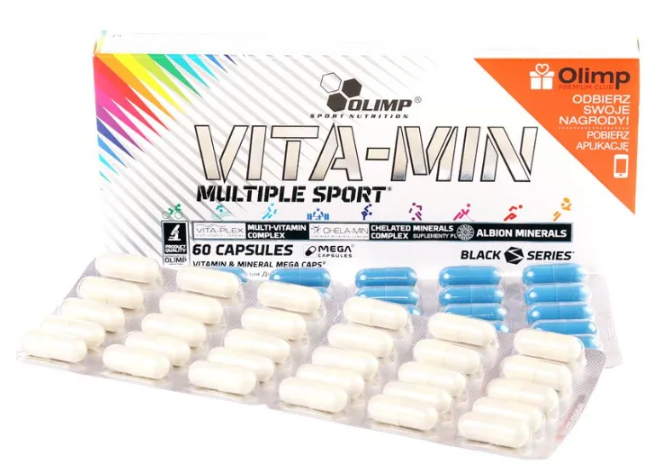 Витамины и минералы Olimp VITA-MIN multiple SPORT 60 капсул - изображение 2