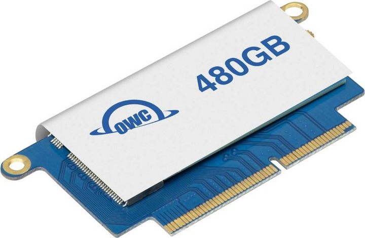 Dysk SSD OWC Aura Pro NT 480 GB Upgrade Kit NVMe 1.3 PCIe 3.1 x4 Custom Blade (810586038096) - obraz 1