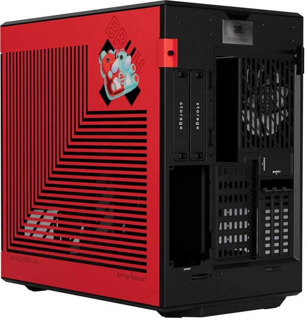 Корпус Hyte Y60 Hakos Baelz Edition + Desk Pad Bundle (CS-HYTE-Y60