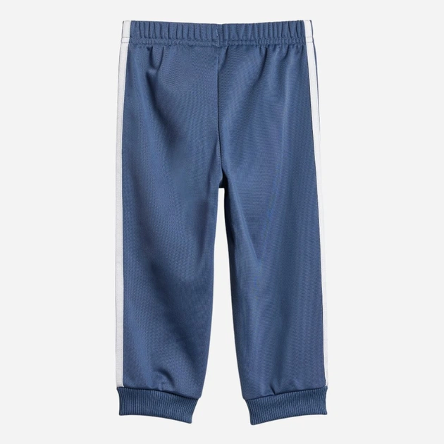 Дитячий спортивний костюм (толстовка + штани) для дівчинки adidas I 3S SHINY TS IS2501 74 см Рожевий/Темно-синій (4067891892479) - зображення 5