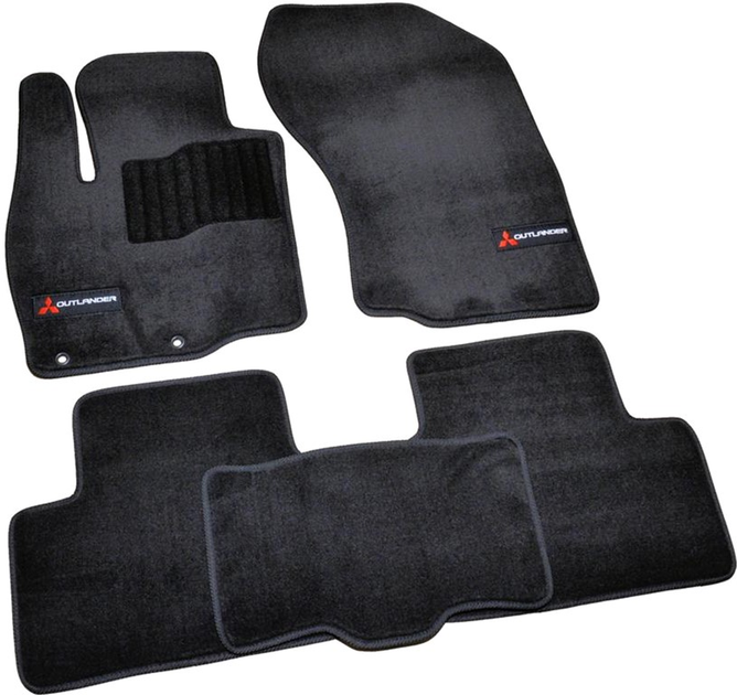 Килимки в салон (ворсові) AVTM Mitsubishi Outlander/Eclipse Cross (2012-) Чорні Premium від Rozetka на платформі USKIDKA Акція на Килимки в салон (ворсові) AVTM Mitsubishi Outlander/Eclipse Cross (2012-) Чорні Premium від Rozetka