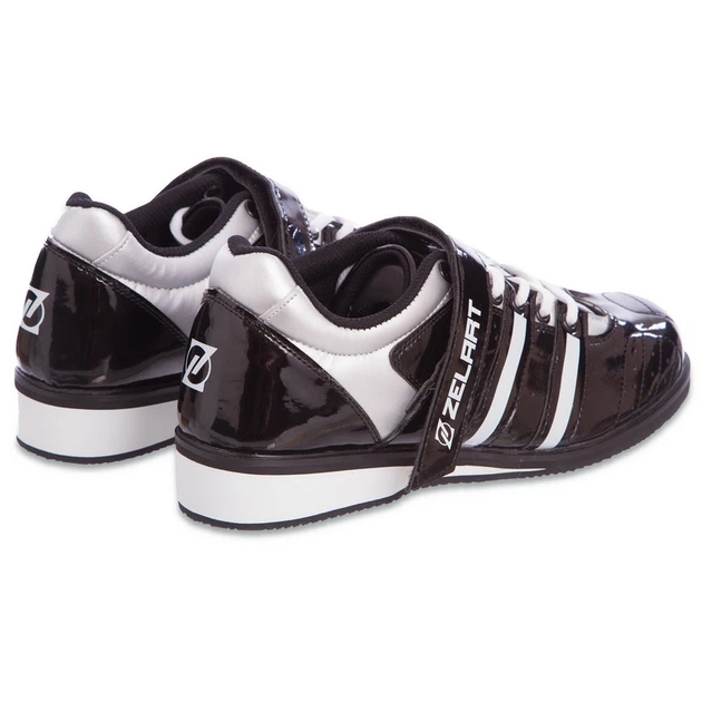 Штангетки для важкої атлетики PU Zelart Top (р-р 45) (верх-PU, підошва TPU, Чорно-білий) - Фото 2 Штангетки для важкої атлетики PU Zelart Top (р-р 45) (верх-PU, підошва TPU, Чорно-білий) - зображення 2