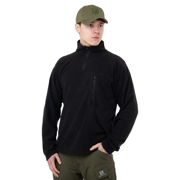 Кофта флісова Military Rangers Deluxe (фліс, р-р XL, Чорний) - изображение 1