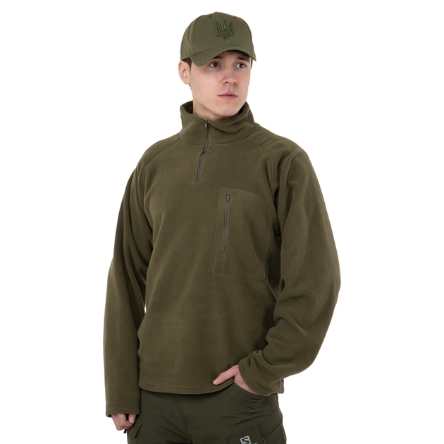 Кофта флісова Military Rangers Deluxe (фліс, р-р 2XL, Оливковий) - зображення 1