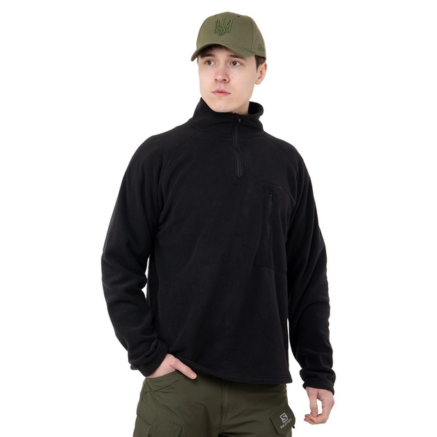 Кофта флісова Military Rangers Deluxe (фліс, р-р 3XL, Чорний) - зображення 2