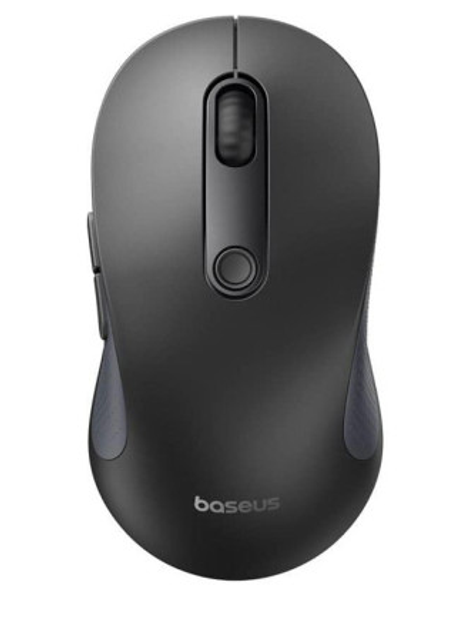 Беспроводная мышь Baseus F02 Ergonomic Wireless Mouse 2.4G Bluetooth 4000DPI Black - изображение 1