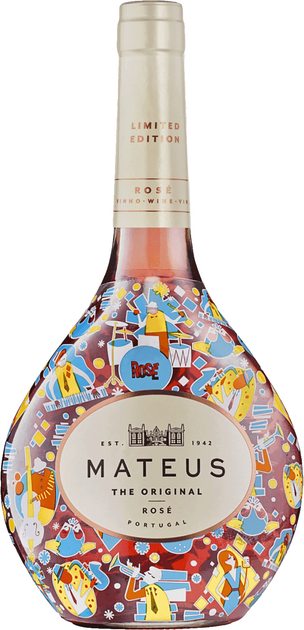 Вино Mateus Rose (music edition) розовое полусухое 0.75 л 11% ...