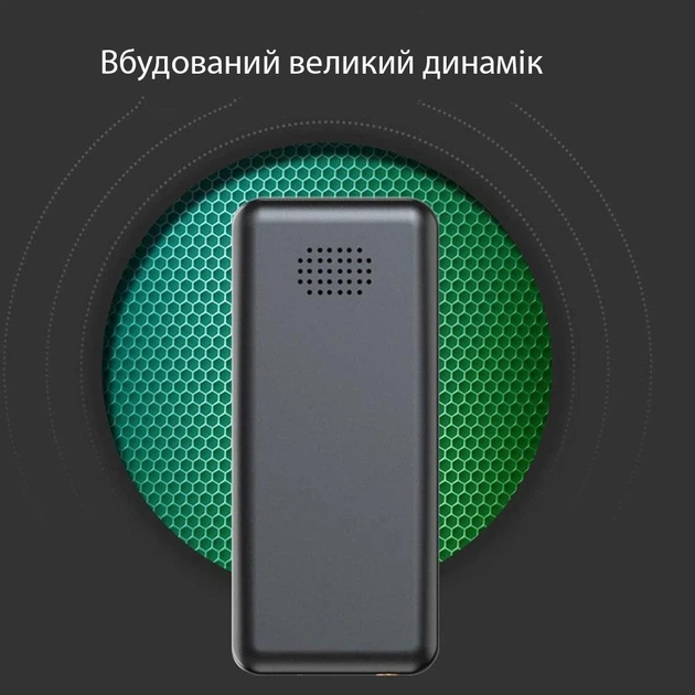 Музыкальный Mp3 плеер Hi Fi с Bluetooth 5.0, диктофоном и встроенным динамиком, 250 мАч + карта памяти 8 Гб, черный (87053839) - изображение 2
