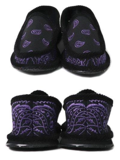 Женские слипоны TROOPER AMERICA KS-002Ed black purple 43 (M10/W12) 28,8 см черные с фиолетовым - изображение 3