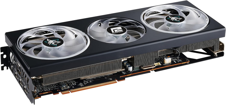 Відеокарта Powercolor PCI-Ex Radeon RX 7800 XT Hellhound 16GB GDDR6 (256bit) (2520/19500) (HDMI, 3 x DisplayPort) (RX7800XT 16G-L/OC) - зображення 3