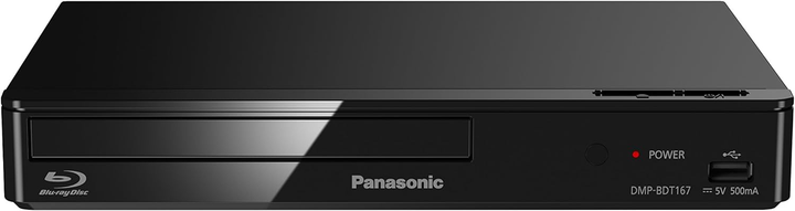 Odtwarzacz 3D Blu-ray Panasonic DMP-BDT167EG Black - obraz 1