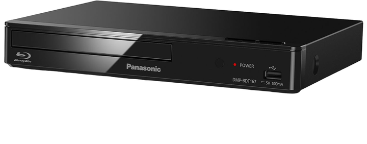 Odtwarzacz 3D Blu-ray Panasonic DMP-BDT167EG Black - obraz 2