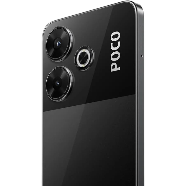 Xiaomi POCO M6 グローバル版スマートフォン 8+256GB 黒 Смартфон Xiaomi Poco M6 8/256GB Black (Global Version