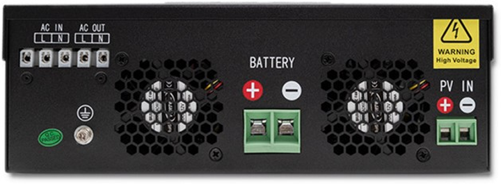 Гібридний інвертор Qoltec 3 кВА (2.4 кВт) 1-фазний (5901878538761) - зображення 3