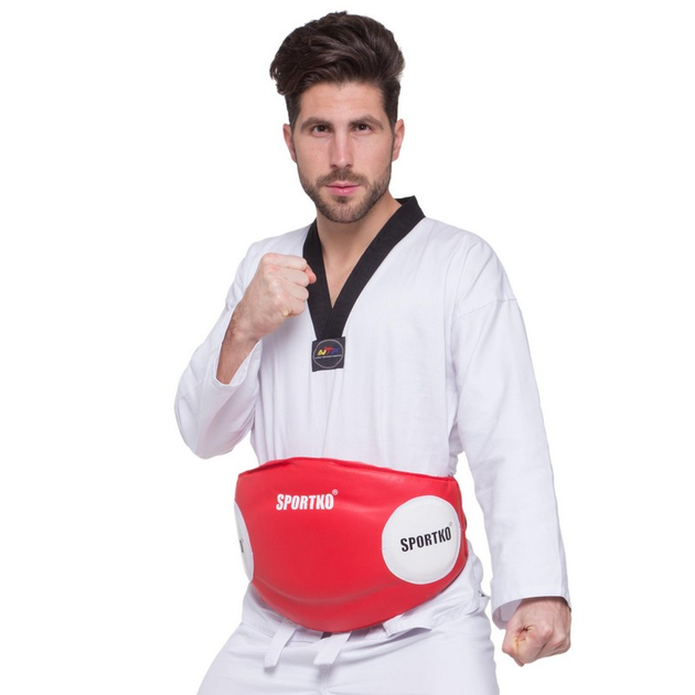 Пояс тренера Кожвініл SPORTKO UR Top ЗП1 (р-р L, кріп.на липуч ...