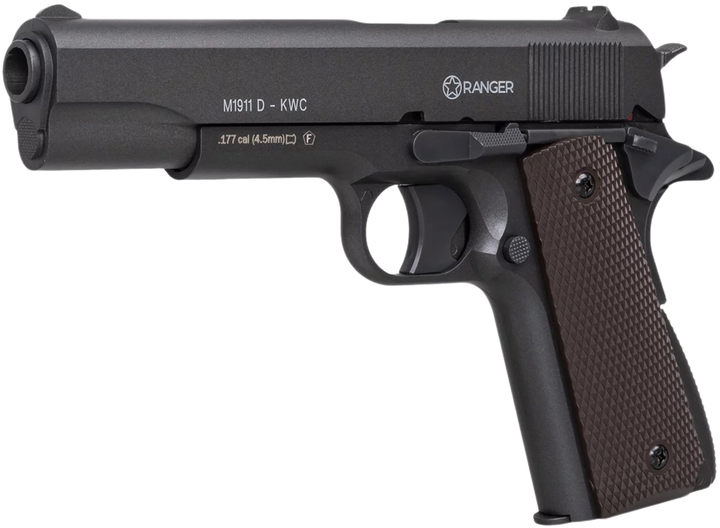 Pistolet pneumatyczny Ranger M1911 Diabolo KWC (STZRAGWIA0017) - obraz 1