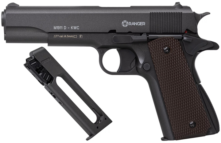 Pistolet pneumatyczny KWC Ranger M1911 Diabolo (STZRAGWIA0017) - obraz 5