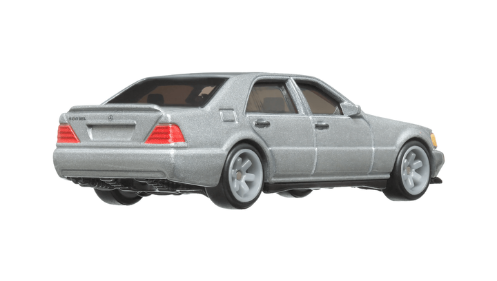 Машинка Premium Hot Wheels Mercedes-Benz 500 SEL Fast & Furious 1:64 HRT94 Grey - изображение 4