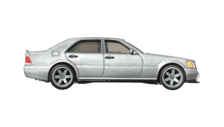 Машинка Premium Hot Wheels Mercedes-Benz 500 SEL Fast & Furious 1:64 HRT94 Grey - изображение 5