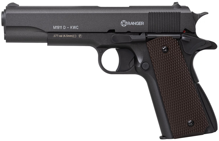 Пневматичний пістолет Ranger M1911 Diabolo KWC (STZRAGWIA0017) - зображення 2