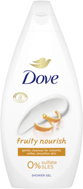 Акція на Гель для душу Dove Фруктове живлення 450 мл від Rozetka