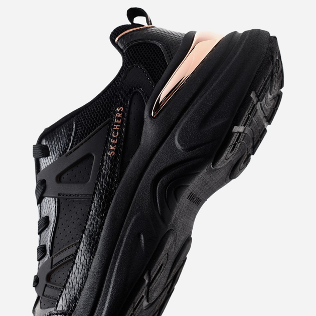 Sneakersy damskie Skechers Hazel-Faye 177576-BBK 36 (6US) 23 cm Czarne (196989735672) - obraz 7