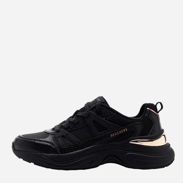 Жіночі снікери Skechers Hazel-Faye 177576-BBK 39 (9US) 26 см Чорні (196989735733) - зображення 3
