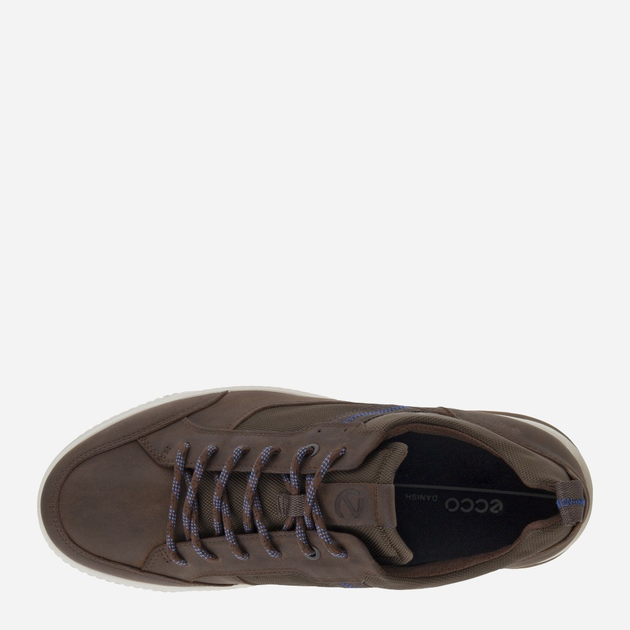 Чоловічі кеди низькі ECCO Byway Tred 50187460511 43 Коричневі (194890862630) - зображення 6