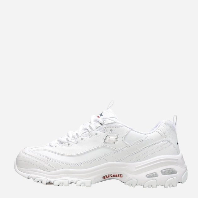 Buty sportowe damskie Skechers D'Lites - Fresh Start 11931-WNVR 41 (11US) 28 cm Białe (191665677994) - obraz 4