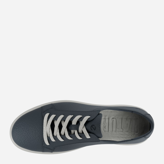 Sneakersy męskie skórzane ECCO Soft 60 M Pavement 58240401159 44 Granatowe (194891621830) - obraz 5