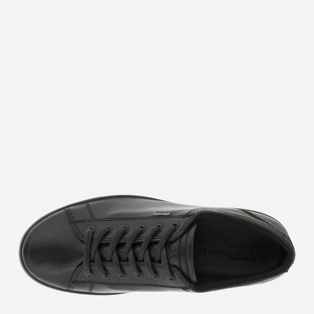 Sneakersy męskie skórzane ECCO Soft 7 M 430364-21001 42 Czarne (809704006574) - obraz 7