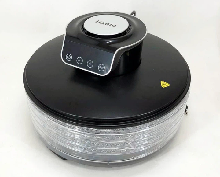 Сушилка для овощей и фруктов Magio MG-353 9л Электросушилка для продуктов LED дисплей 245Вт Черный - изображение 3