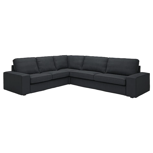 Диван 5-місний кутовий IKEA KIVIK Tresund антрацит (394.828.61) - Фото 1 Диван 5-місний кутовий IKEA KIVIK Tresund антрацит (394.828.61) - зображення 1