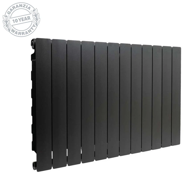 Радиатор FONDITAL Blitz Super B4 500/100 12 секций Black Coffee черный - изображение 2