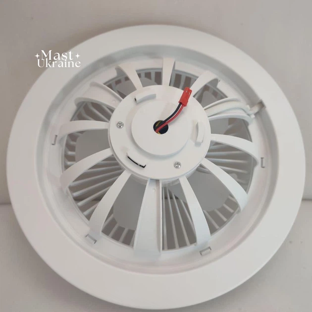 Вентилятор-люстра в патрон LED Multi-Function Fan Light с поворотным шарниром + пульт EVA-27 - Фото 6 Вентилятор-люстра в патрон LED Multi-Function Fan Light с поворотным шарниром + пульт EVA-27 - изображение 6