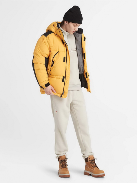 Толстовка на флісі чоловіча Timberland TB0A6NQW XL Бежева (772259959445) - зображення 3