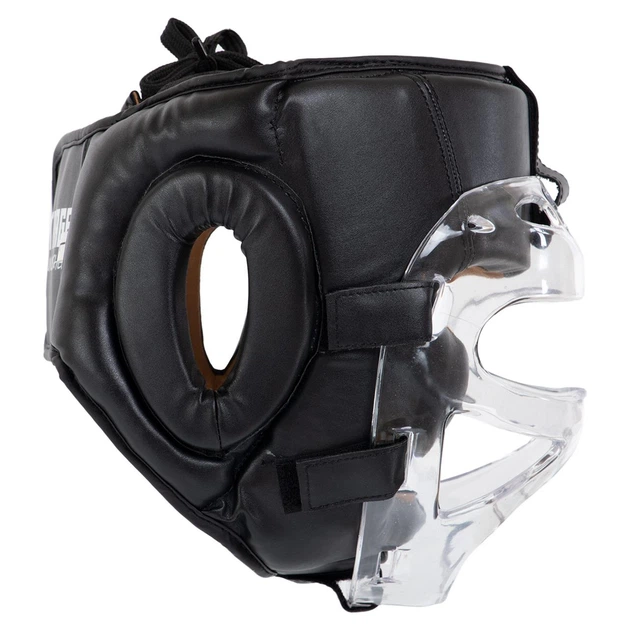 Шолом для єдиноборств із прозорою маскою Zelart Fistrage 8481 розмір XL Black - Фото 2 Шолом для єдиноборств із прозорою маскою Zelart Fistrage 8481 розмір XL Black - зображення 2