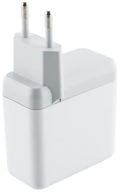 Мережевий зарядний пристрій GoGEN ACHQ 203 2 x USB-A 18 W White (GOG-ACHQ203W) - зображення 3