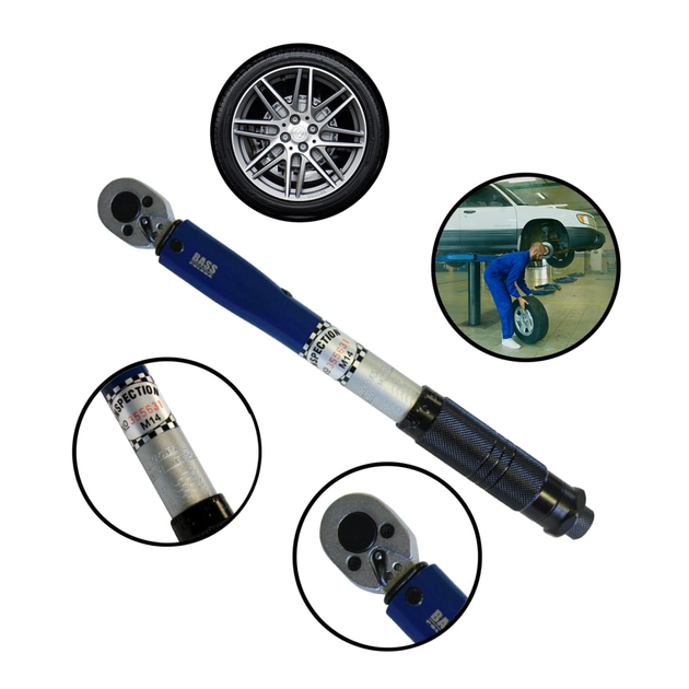 Klucz dynamometryczny Bass Polska 7451 1/4" 5-25 Nm (5902067606704) - obraz 3