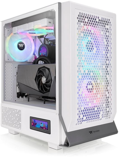 Obudowa Thermaltake Ceres 300 TG ARGB White (CA-1Y2-00M6WN-00) - obraz 2