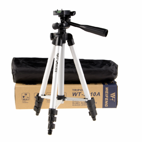 Трипод Штатив Weifeng WT-3110A для телефона, GoPro, камеры, фотоаппарата (500940) - Фото 4 Трипод Штатив Weifeng WT-3110A для телефона, GoPro, камеры, фотоаппарата (500940) - зображення 4