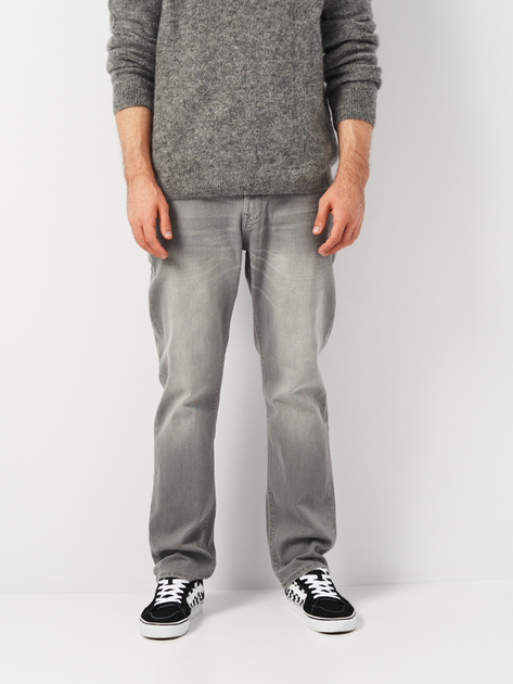 Джинсы Regular Fit широкие мужские Springfield 7216807-42 48 Серые (8433299639019) 
