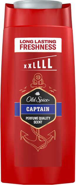 Акція на Гель для душу + шампунь Old Spice 3-в-1 Captain 675 мл від Rozetka