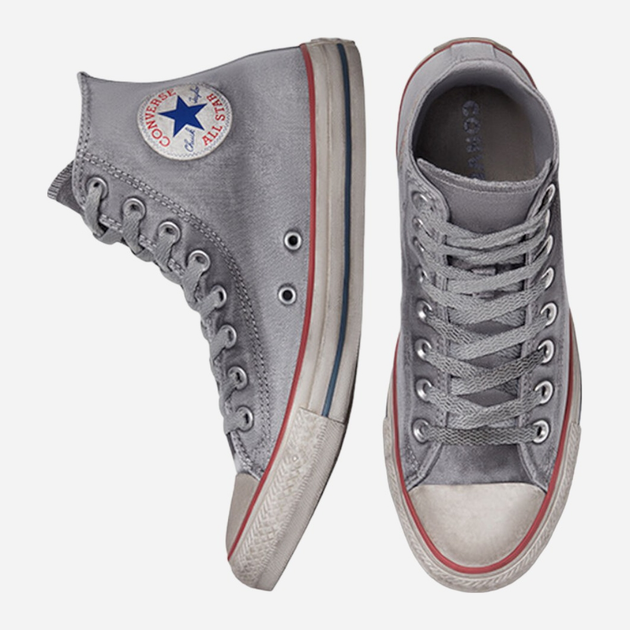 Trampki męskie wysokie Converse Canvas Smoke 156885C 43 (9.5US) 28 cm Szare (888754547350) - obraz 4