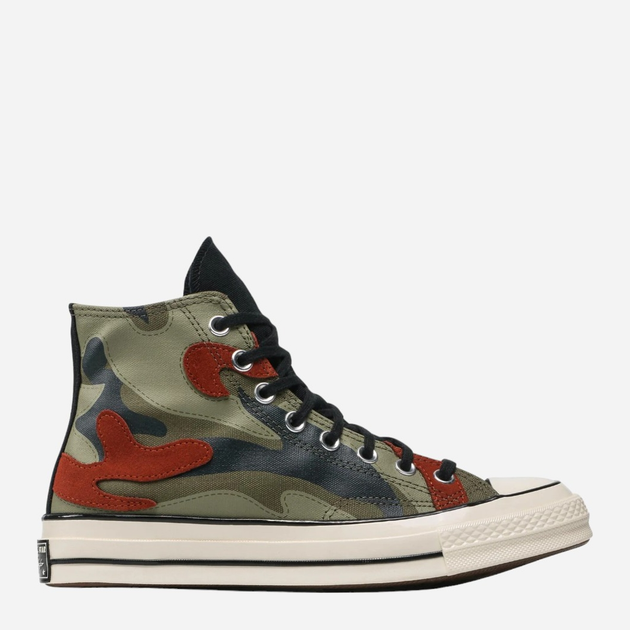 Чоловічі кеди високі Converse Chuck 70 Hi 171450C 44.5 (10.5US) 29 см Камуфляжні (194433103299) - зображення 1