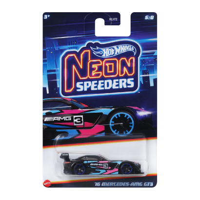 Тематична Машинка Hot Wheels '16 Mercedes-AMG GT3 Neon Speeders 1