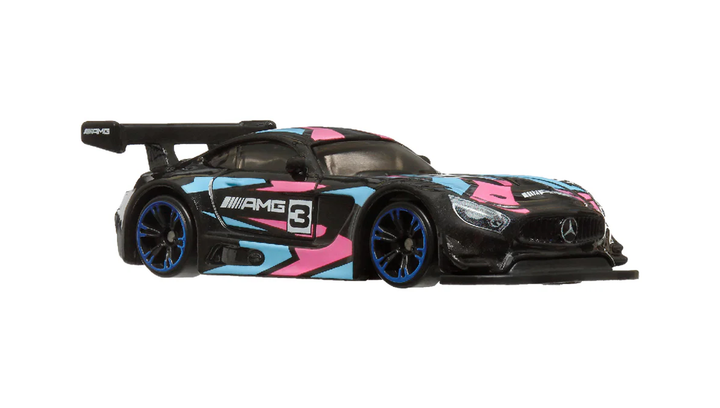 Тематична Машинка Hot Wheels '16 Mercedes-AMG GT3 Neon Speeders 1