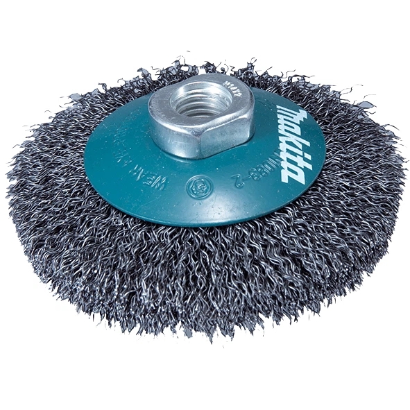 Конусна дротяна щітка Makita D-39849 (115 мм) з крученим дротом (6934) - зображення 2