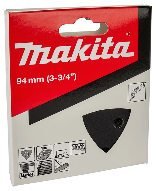 Набір трикутного наждачного паперу Makita B-21777 (94х94х94 мм, 6