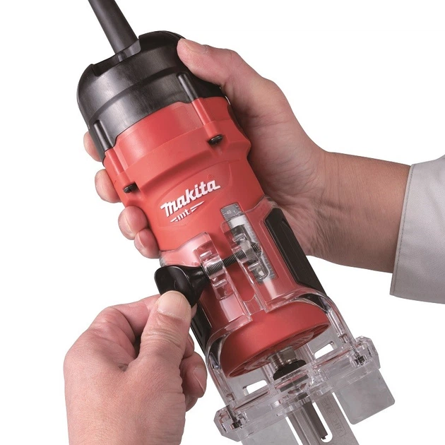 Фрезер кромочный Makita M3702 (530 Вт, 6 мм) сетевой (7271) - изображение 4